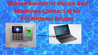 How To Zkteco Biometric device Connect With PC ZK Attendance Machine Connect With Laptop [upl. by Slotnick63]