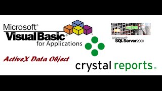 Connect Crystal Report to SQL Server and call from VB6 [upl. by Dupuy]