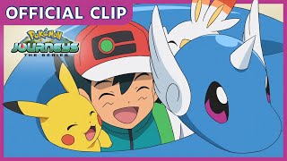 Dragonair  Pokémon Journeys The Series  Official Clip [upl. by Ahsikel]