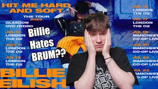 Billie Eilish SKIPS The Midlands  Hit Me Hard And Soft UK Tour Reaction [upl. by Hazlett]