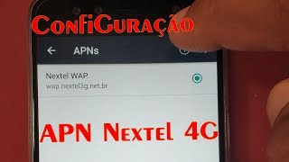 APN Nextel Gome U7 independente da banda 2G GSM 3G WCDMA 4G FDDLTE TDDLTE [upl. by Abran504]