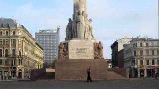 Riga In Your Pocket  Freedom Monument Brīvības piemineklis [upl. by Gilud]