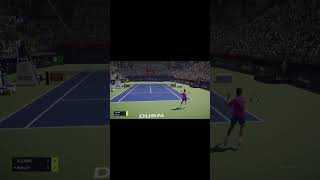 Carlos Alcaraz vs Andrey Rublev HighlightsTIEBREAK Official game of the ATP and WTA [upl. by Jehiel]