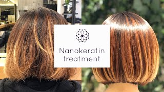 Nanokeratin Hair Treatment  Salon Infinity [upl. by Gil]