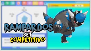 SET COMPETITIVO de RAMPARDOS  POKEMON DIAMANTE BRILLANTE PERLA RELUCIENTE [upl. by Siward268]