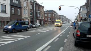 23052012 Aankomst brandweer Gent bij zwaar verkeersongeval in SintAmandsberg v2 [upl. by Wagstaff581]