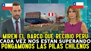 ¡NO AGUANTAN PRENSA CHILENA REACCIONA MOLESTA al BARCO mas GRANDE del MUNDO que LLEGO a PERU [upl. by Mail]