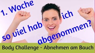 Abnehmen am Bauch  7 Wochen Body Challenge [upl. by Estas729]