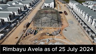 Rimbayu Avela as of 25 July 2024  Premium Garden Homes and Link Homes  Low density residence [upl. by Cairns44]