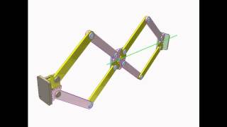 Gear and linkage mechanism 3b [upl. by Joh]