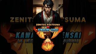 Zenitsu vs Kawakami Gensai A Legendary Samurai Connection 🗡️⚡ [upl. by Grosz]