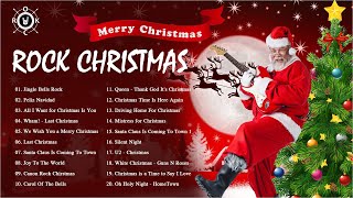 Best Rock Christmas Music  Rock Christmas Songs Of All Time  Happy New Year [upl. by Keese]