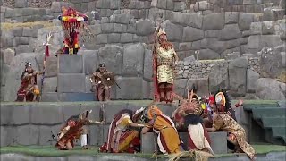 Inti Raymi  Festival of the Sun  Cusco Peru  Incan Dance Spectacle [upl. by Atirac960]