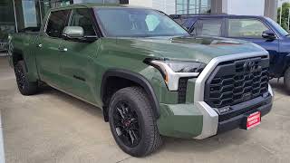 2023 Toyota Tundra Limited CrewMax 65ft Bed in Army Green [upl. by Bramwell]