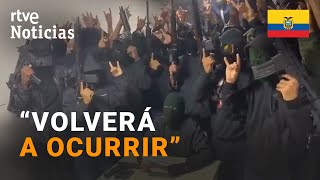 ECUADOR La BANDA CRIMINAL quotLOS LOBOSquot reivindica el ASESINATO de VILLAVICENCIO  RTVE [upl. by Farl]