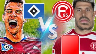 🔴FRAGWÜRDIGE ROTE KARTE ENTSCHEIDET BIG POINTS FÜR HSV  HSV VS Fortuna Düsseldorf Analyse [upl. by Yaker]