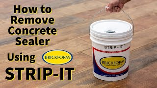 How to Remove Concrete Sealer with StripIt™ [upl. by Vincenty]