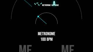 METRONOME 100 BPM 🎶 shorts [upl. by Seaver]