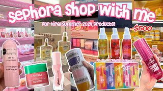 SEPHORA SHOP WITH ME FOR VIRAL SUMMER 2024 PRODUCTS [upl. by Damian]