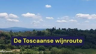 Italië  De Toscaanse wijnroute [upl. by Lapo279]