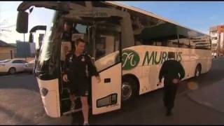 West Coast travel to Melbourne  Round 17 2011 [upl. by Kensell]