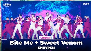 2023MAMA ENHYPEN 엔하이픈  Bite Me  Sweet Venom  Mnet 231128 방송 [upl. by Ihsar]