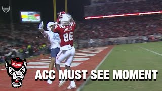 NC State Gets The Onside Kick And The GoAhead TD In A Wild Finish  Must See Moment [upl. by Nanette]