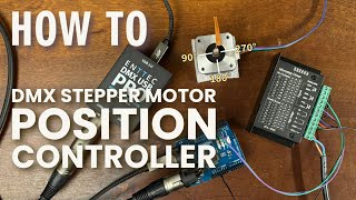 Tutorial DMX Stepper Motor Position Control with Arduino and Touchdesigner [upl. by Swayder]