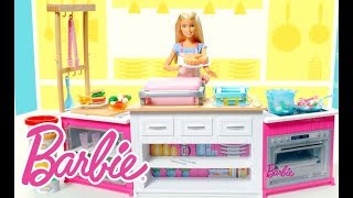 Barbie  On Set with Barbie Behind the Scenes at a Barbie Ultimate Kitchen TV Commercial Shoot [upl. by Adyela835]