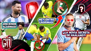 Messi ENCIENDE ALARMAS🚨Neymar SALE entre LÁGRIMAS😰ROMANCE SECRETO de haalandPROBLEMAS con Keylor [upl. by Ulah]