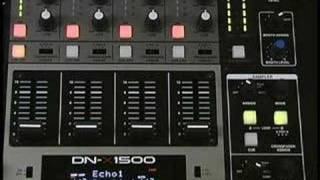 DENON DNx1500 Sampler DEMO [upl. by Demeter117]