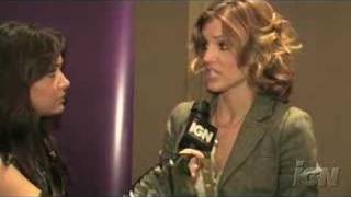 Tricia Helfer interview part 1 [upl. by Nawiat]