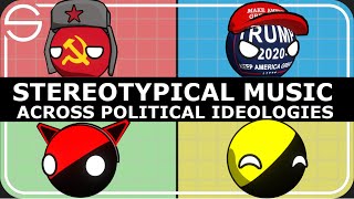 Stereotypical Music across Political Ideologies  Political Compass [upl. by Monty842]