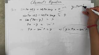 Clairauts Equation [upl. by Enelad]