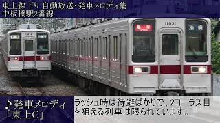 【ピアノアレンジ】東武鉄道 オリジナル発車メロディ [upl. by Plato]