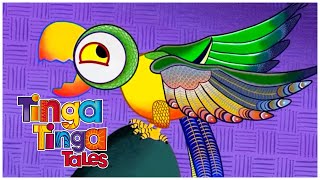 Why Cant Parrot Keep A Secret 🦜  1 Hour of Animal Folktales for Kids  Tinga Tinga Tales Official [upl. by Ahseekan279]