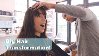 Dramatic Hair Transformation Long Hair to Bob Style  Pelo by Edgardo [upl. by Stedmann]