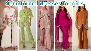 Semi formal dresses for girls  dresses designs for girls  dresses for eid [upl. by Gwenny996]