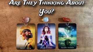 💘💕 Are They Thinking Of You What Are They Thinking About Pick A Card Love Reading [upl. by Anyal]