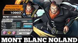 MONT BLANC NOLAND GAMEPLAY  ONE PIECE BOUNTY RUSH  OPBR [upl. by Dorcas]