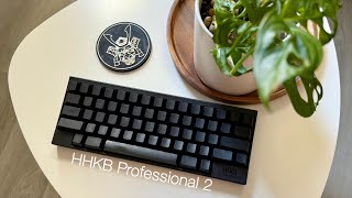 Lubed HHKB Professional 2 sound test [upl. by Sivart]