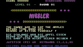 Nibbler Review for the Commodore 64 by John Gage [upl. by Lieno]