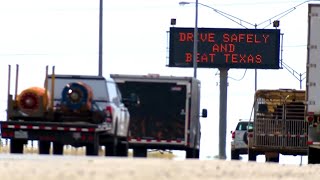 ODOT warns of heavy traffic on I35 as Sooner fans head to Dallas for OUTexas [upl. by Hanikas]