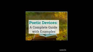 Poetic devices English For Up highschool higher secondary classesenglishclasses englishpoetic [upl. by Ivets]