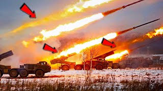 MISSILE RAIN Russian Air Defense Systems Hunted by Ukrainian Missiles [upl. by Nauquf]