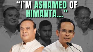 quotWe Hang Our Heads In Shamequot  Gaurav Gogoi Tells Barkha How He Feels About Assam CM Himanta Biswa [upl. by Litton]