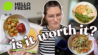 An Honest Unsponsored Review of HelloFresh ✨ [upl. by Garlen]