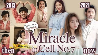 Miracle in Cell No 7 2013 Cast Then and Now 2021  Korean Movie [upl. by Jory]