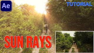 After Effects Sun Rays Tutorial Easy StepbyStep Guide  363 [upl. by Leonardo]