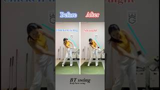 교정전 amp 교정후 스윙 차이점을 찾아 보세요🤔 🇭🇰 Before and after calibration Find the Swing Difference 🤔🇭🇰 [upl. by Loughlin]